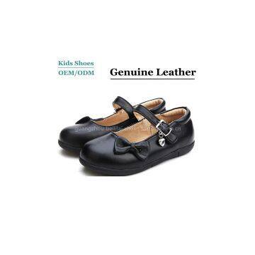 2014 Latest Fashion Black Uniform Kids Shoes For Girls School Shoes