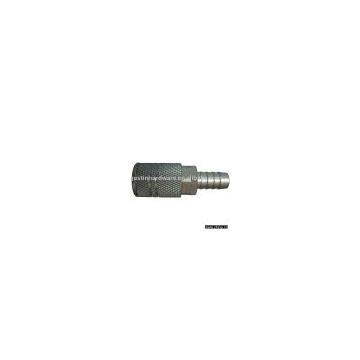 Quick Coupler, Industrial/Milton style with hose barb