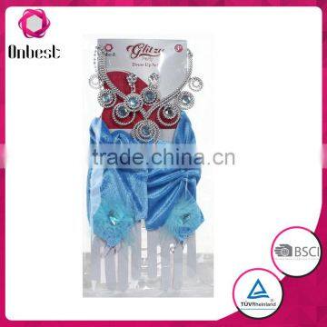 Custom Made 3PCS Princess Tiara & Wand Set and Frozen Glove for Baby Girls photo-2