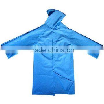 shiny heavy duty long reversible raincoat