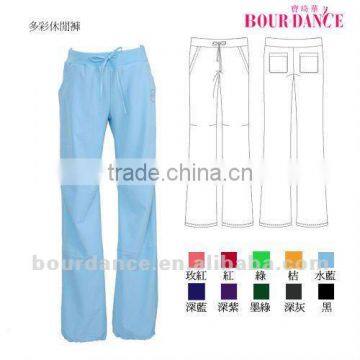 Girl colorful dance long pants