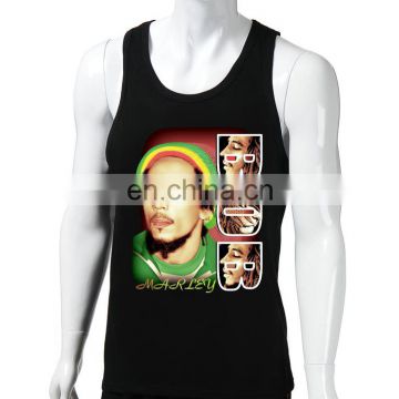 BOB MARLEY china custom tank tops,custom crop top