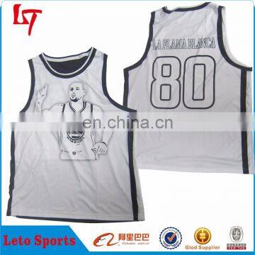 Sublimation Custom Dri Fit Reversible Basketball Uniform