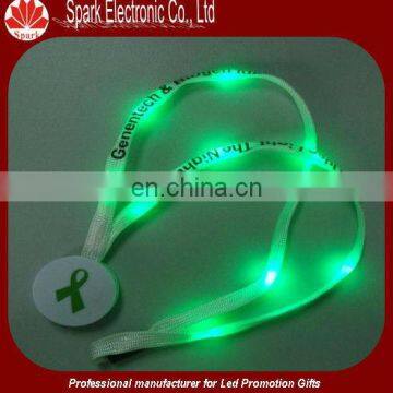 led lanyard with plastic cover