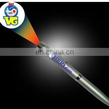 Multi Function School Used Led Pen Projection Logo Plastic Pen photo-2