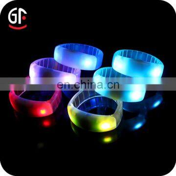 Anniversary Decoration DMX512 PVC Bracelet Cheap Bluetooth