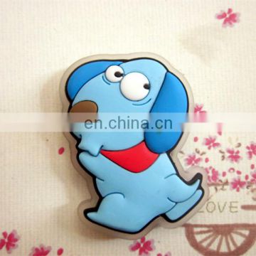 Cute cartoon dog pet PVC fridge magnets for pet shop souvenir