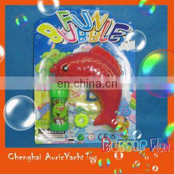 Multi Color Plastic Fish Toys Bubble Guns ZH0903083