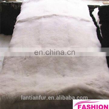 Colorful Factory Direct supply 100% Genuine Splicing Rex rabbit fur plate for garments