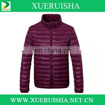 waterproof material down jacket for mens in winter outwear