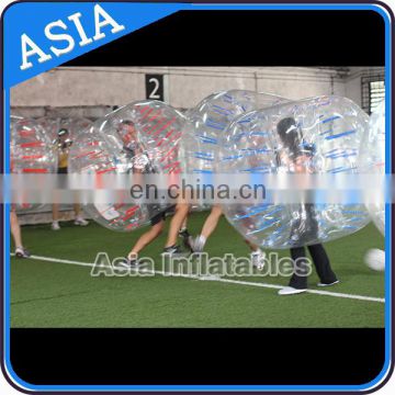 Cheapest Price 0.8mmPVC Soccer Bubble Sport Ball, Body Bubble Bumper Ball For School Team Game