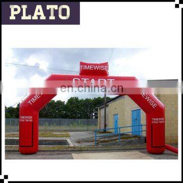 Inflatable start line square arch for match/door arch design for party