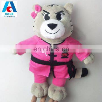 Cute Kungfu Tiger Plush Toys Plush Animal Toy With Kungfu Clothes photo-2