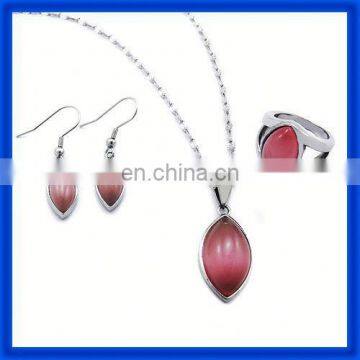 wholesale fashion gemstone jewelry set