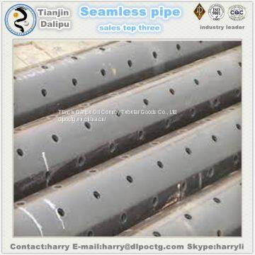 stainless steel filter pipe high strength slotted liner