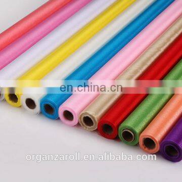 Various Colors Woven Flower Packaging Tulle