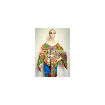 Polyester printed poncho