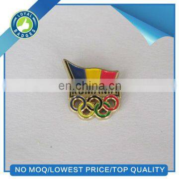 customized flag pin for olympic