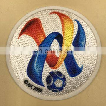 Factory Direct Football Jersey Patches Sports Team Patches 3d Flock Football Team Patches photo-5
