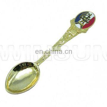 Plating gold custom metal antique copper spoon