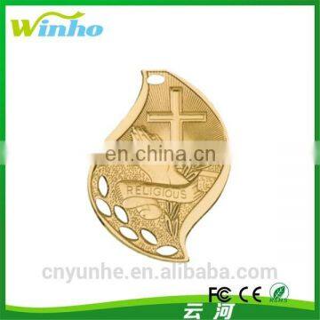 Winho Custom Gold Religious Medal