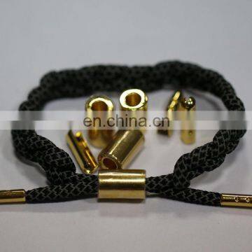 hot selling custom metal shoe lace bracelets with yeezy lace metal end