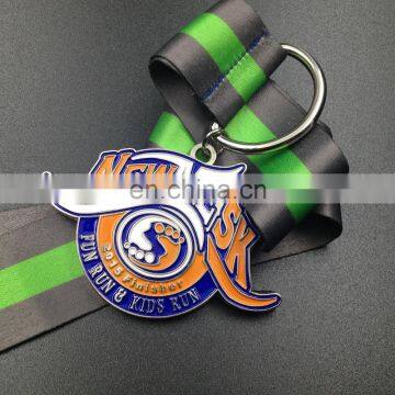 Sport Custom Metal Soft Enamel Medal No Minimum Order