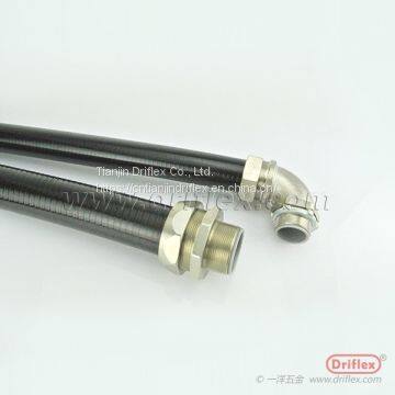 GALVANIZED STEEL SQUARELOCKED PVC COATED FLEXIBLE CONDUIT WITH YARN