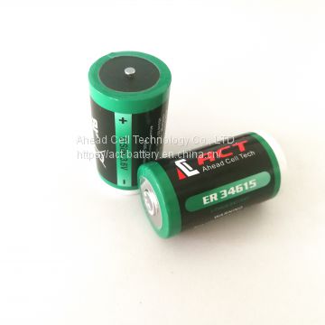 Wholesale price LS20/ER34615 Li-SOCl2 3.6V 19Ah 46.2w  lithium Battery