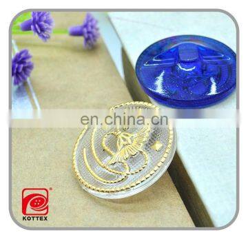 2017 Year AZO/ECO Friendly DTM Crystal Plastic Coat Shank Button For Garment photo-5