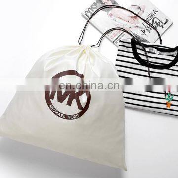 Wholesale cotton cloth drawstring bag custom logo