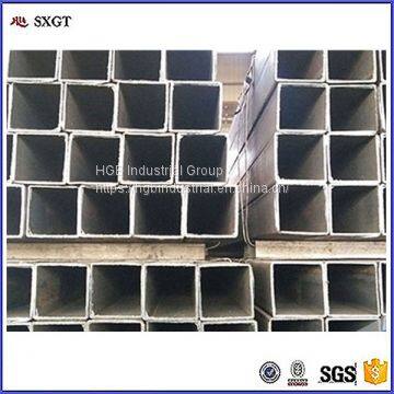 Factory price pre-galvanized steel square tubes ASTM a500