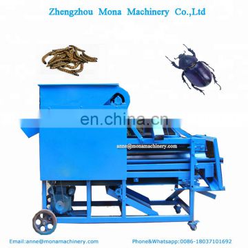 The latest multifunctional full automatic meal worm sorting machine farm needed separator