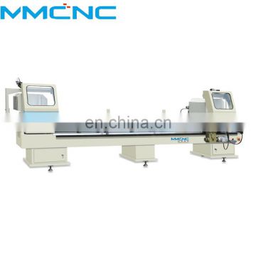 double head cutting saw for aluminum and upvc profile/window machine