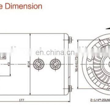 24V dc Motor ZD293A BY Wuxi Jinle Automobile Motor Factory photo-2