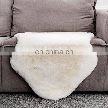 Big Large Customized Living Room Standard Mats Carpets White Faux Fur Sheepskin Area Rug