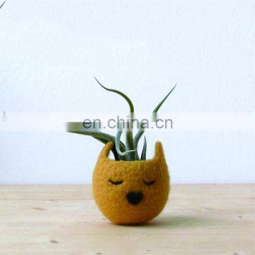 promotional gift items felt table flowerpot