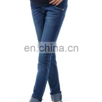 DiZNEW New Stretch Comfortable Maternity Wear Jeans Women photo-4