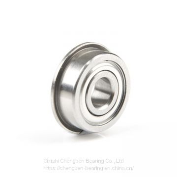 FR168 FR168 UG Flanged Miniature Ball Bearing 1/4x3/8x1/8 Shielded