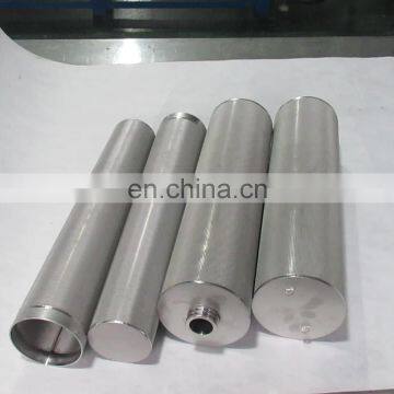 304 316 316L sintered powder porous metal stainless steel filter tubes