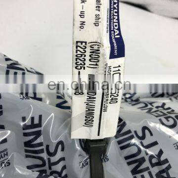 11Q6-46240 Flexible Down Rubber Water Hose For R200W-7 R200W-7A R210LC-7 R220LC-7 R210W-9,11Q6-46241,11Q6-46242 photo-3