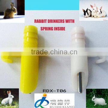 China Made at Cost HAIMU-T06 Copper Spring Nipple Drinkers for Rabbits