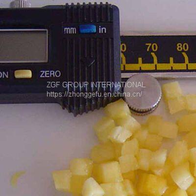 Frozen Pineapple Diced 10mm IQF photo-2