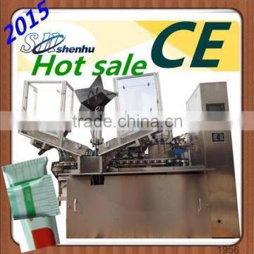 shoe polishing tube filling and sealing machine