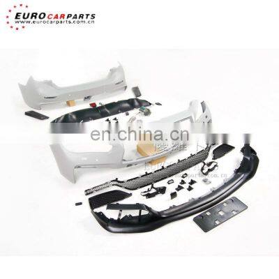 INFINI Q50 Body Kit for Q50 to EAU Style With Front Bumper Rear Bumper and Muffler Tips High Quality PP Material