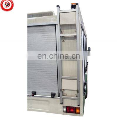 Fire fighting vehicle truck engine aluminum rear ladder