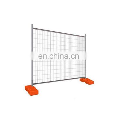 Hot Sale Hot Temporary Fence Au Standard Powder Coated Farm Fence Hot Dip Galvanized Steel Fence Rails