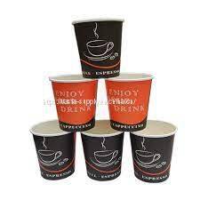 Food grade china 6 oz paper coffee cups eco friendly dessert cups