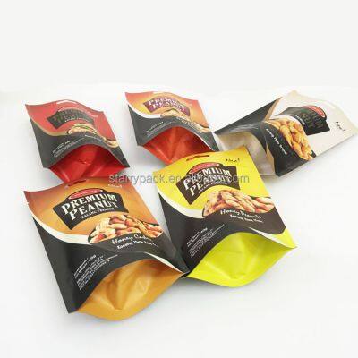 Custom printed stand up plantain chips packaging bags