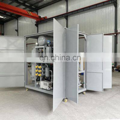 Ultra High Vacuum Transformer Oil Filtering Plant 6000LPH Insulation Oil Filtration Machine photo-4